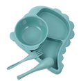 thumbnail image 1 of ACDANC Kindergarten Tableware Set Toddler Bowl Children Meal Kids Divided Plate Toddler Plate Child Baby, 1 of 7