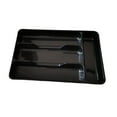 thumbnail image 1 of ACDANC Kitchen Drawer Organizer,27*17.6*3.5cm Multi-Purpose Cutlery Organizer Utensil Holder,Drawer Divider Space Saver Utensil Drawer Organizer,Black, 1 of 4