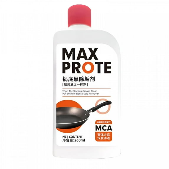 ACDANC Kitchen Magic Cleaner Gel, Burnt Food & Grease Remover for Stubborn Stains on Pots, Pans & Stainless Steel, No Scrubbing Required, Safe for Cooktops, Ovens & Appliances, 260ml