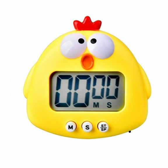 ACDANC Kitchen Timer,Maximum Countdown of 99 Minutes 59 Seconds Egg Timer,Simple Operation Kitchen Timers for Cooking,B