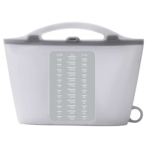 ACDANC Large 100Oz Silicone Microwave Steam Sterilizer Bag for Baby Bottle, Breast Pump Parts Other Toddler Accessories, Portable Travle Reusable Sterilizing Storage Bag
