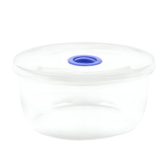 ACDANC Large Airtight Food Storage Container,Latching Lid,Microwave and Dishwasher Safe,Multi-Usage Food Container Bowl,Food Grade Non-Bpa Plastic Salad Bowl,Clear