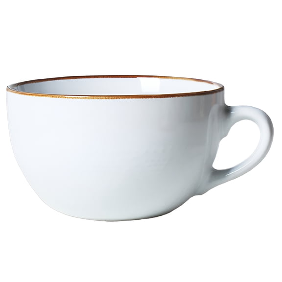 ACDANC Large Coffee Mug,Polka Dot Design Soup Bowls with Handles,Breakfast Cup Tea Cups,Regular Model,700Ml