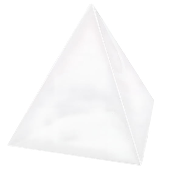 ACDANC Large Silicone Pyramid Mold Set with Outer Frame, 6 Inch DIY Epoxy Resin Casting Mold for Orgone Paperweight Home Decor and Jewelry Making Craft Projects