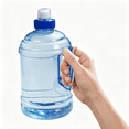 thumbnail image 1 of ACDANC Large Water Bottle,1L Water Jug with Handle Clear Sport Bottle Reusable Plastic Leak Proof Jug for Fitness Outdoor Sports Camping,7.5X3.9 In, 1 of 6
