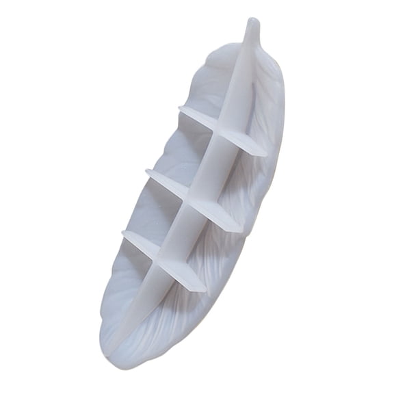 ACDANC Leaf-Shaped Silicone Mold for Resin and Epoxy Casting, Elegant Design for Diy Crafts and Jewelry Making