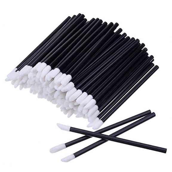 ACDANC Lip Brushes,200Pcs/Set Disposable Lip Brushes,Lipstick Lip Gloss Wands Applicator Tool Makeup Beauty Tool Kits