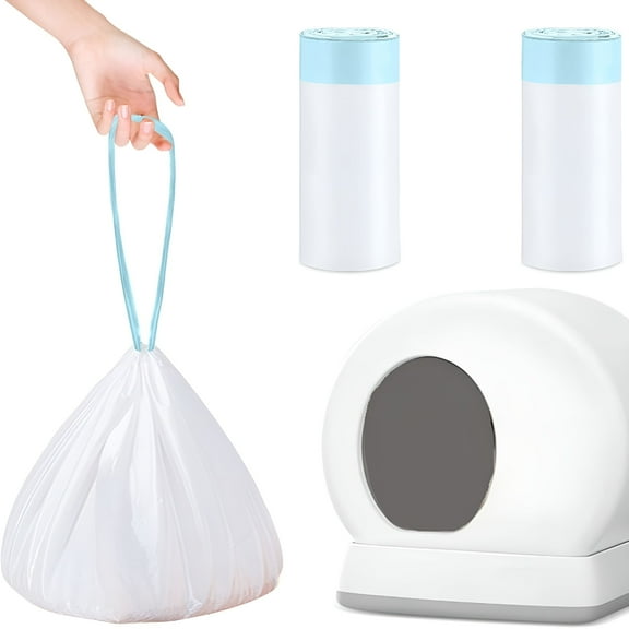 ACDANC Litter Box Liners, Self-Cleaning Cat Litter Box Bags, Automatic Cleaning Cat Litter Box Liners18X12inch