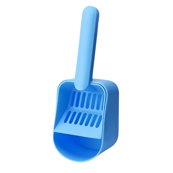 ACDANC 2026 New Litter Scooper Super Sturdy, Cat Litter Scooper Long Handle, Cat Litter Scooper with Holder Non-Sticky, Pet Litter Scoop for Pine, Crystal, Tofu Litter, Cat Scooper for Litter Box