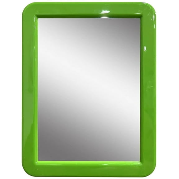ACDANC Magnetic Mirror,Portable Glass Makeup Mirror,5" X 7",Green,Magnetic Mirror,Vanity Mirror