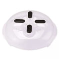 thumbnail image 1 of ACDANC Magnetic Splatter Cover,12-Inch Clear Bpa-Free Food Lid,Vented Plate Guard with Steam Vents,Anti-Splash Microwave Lid,Dishwasher Safe,Space-Saving Magnetic Storage, 1 of 7
