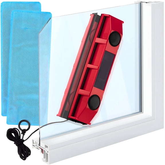 ACDANC Magnetic Window Cleaner Tool,Single Glass Squeegees Window Cleaner,Windshield Cleaner Tool,0.1"-0.3" Only