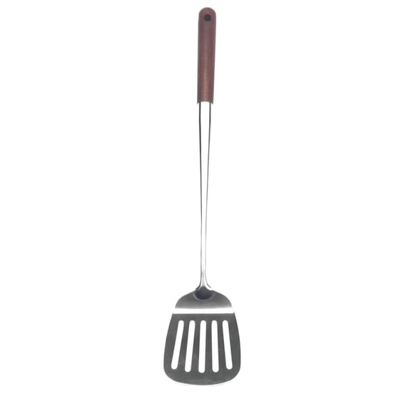 ACDANC Metal Spatula Cooking Tools - Professional Kitchen Flat Flexible Long Handled Stainless Steel Flipper Utensils-Slotted Spatula Fish Spatula Wok Spatula Perfect