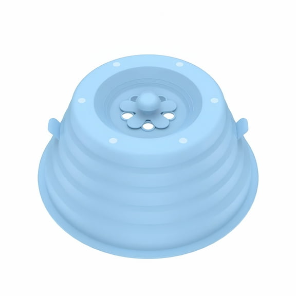 ACDANC Microwave Cover for Food,Silicone Microwave Splatter Cover,Duo Cover Microwave,Microwave Splatter Cover Magnetic,Collapsible Silicone Microwave Plate Cover Splatter Guard,Dishwasher Safe