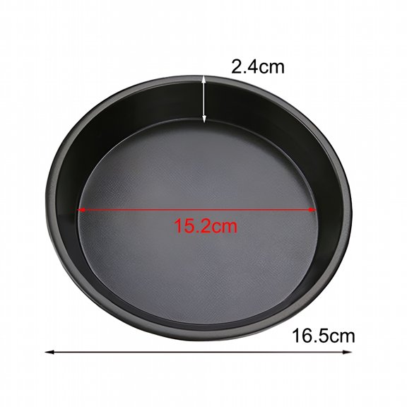 ACDANC Microwave Crisper Pan, Non-Stick Carbon Steel Fry Plate for Pizza Chicken Nuggets, Reheat Cookware for Crispy Baking, Multiple Sizes