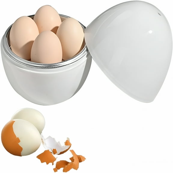 ACDANC Microwave Egg Boiler,Boiled Egg Poachers,Rapid Egg Cooker Microwave Boiled Egg Maker for Hard Soft Boiled Egg Cooker Steamer