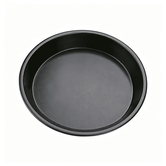 ACDANC Microwave Oven Pizza Pan Made of Carbon Steel Nonstick Round Baking Tray Chip Dish for Cooking Crispy Pizza Meat Fish Chicken Microwave Pizza(D)