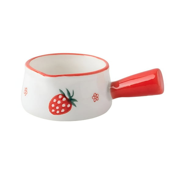 ACDANC Milk Pan Butter Warmer Ceramic Coating Pot Non-Stick Microwaveable Cooking Pot