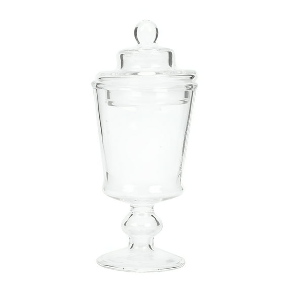 ACDANC Mini Candy Jar Decor Mini Clear Glass Apothecary Jars - 1:12 Scale Candy Display & organizer(2.28X0.98X0.98inch)