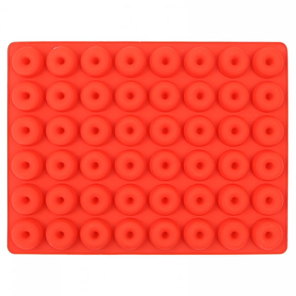 ACDANC Mini Doughnut Pan Mold 48 Hole Mini Cake Silicone Donuts Molds Muffin For Baking Tray Molds Make Donut Cake Biscuit Bagels