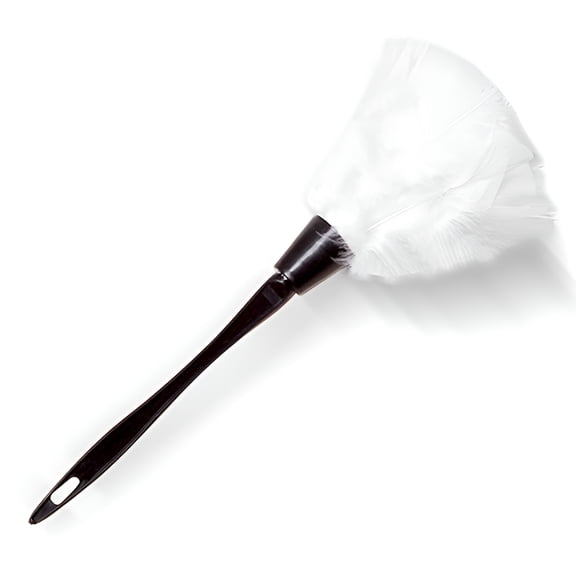 ACDANC Mini Feather Duster 13.77 Inch, Washable Anti-Static Keyboard Cleaner, Soft Reusable Hand Brush for Electronics, Home, Office and Car
