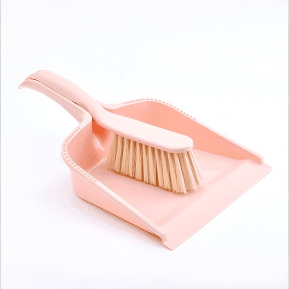 ACDANC Mini Hand Whisk and Dustpan Set with Built-in Comb, Portable Broom for Floor, Desk, Keyboard, Sofa, Car Interior Cleaning