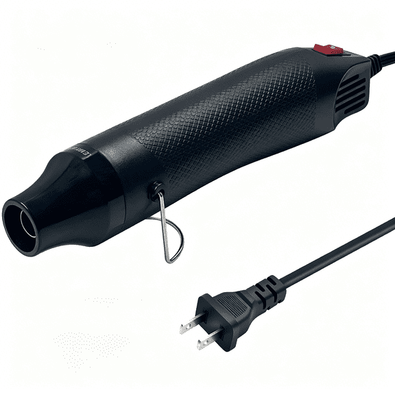 ACDANC Mini Heat Gun for Crafting,300W 2-Temp Settings Fast Heat Hot Air Gun Tool for Crafting,Heat Gun for Craft Dryer,6.56Ft Long Cable Overload Protection for Drying Paint,Shrink Tubing