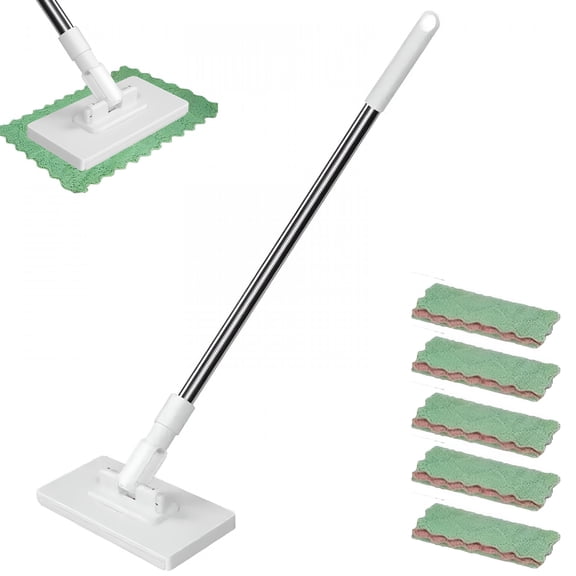 ACDANC Mini Mop,40In Wet & Dry Click Mop,Lazy Mop Wet And Dry,Easy Mop,No Wash Mop Uses Disposable Lazy Mop Wet And Dry