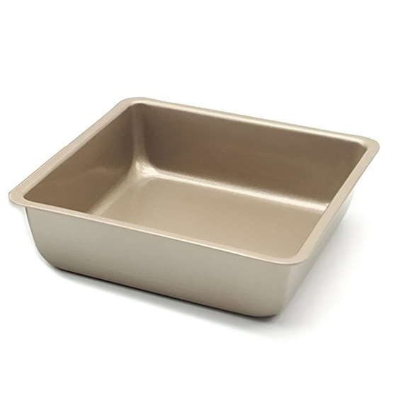 ACDANC Mini Square Cake Pan 4 inch Bread Baking Dish Non-Kitchen Bakeware