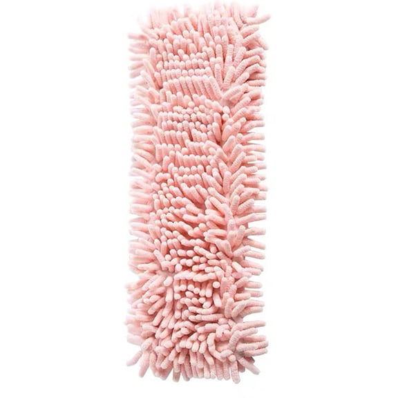 ACDANC Mop Head Replacement,41*12cm Quick Change Design Cedar Mop Replace Head,Soft on Floors Deep Cleaning Mop Head,Pink