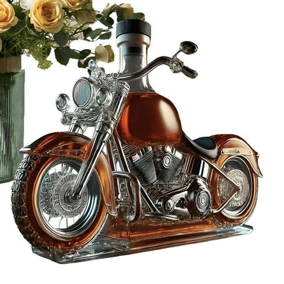 ACDANC Wine Decanter Motorcycle Glass Whisky Decanter Bottles Vintage