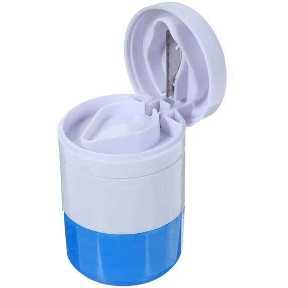 ACDANC Multifunction Portable Pill Pulverizer Grind Medicine Cut Tablets Divider Storage Crusher Crushed Crushing Kit