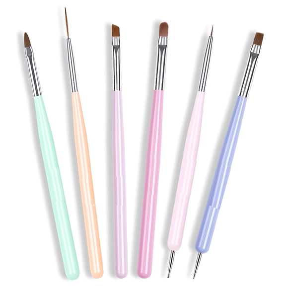 ACDANC Nail Brush Set, Painting Brushes for Nails, for Nail Art Design