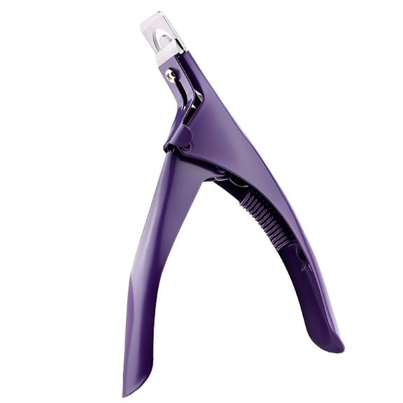 EXLEAF Nail Clipper for Acrylic False Nails Tip Trimmer Manicure Tool