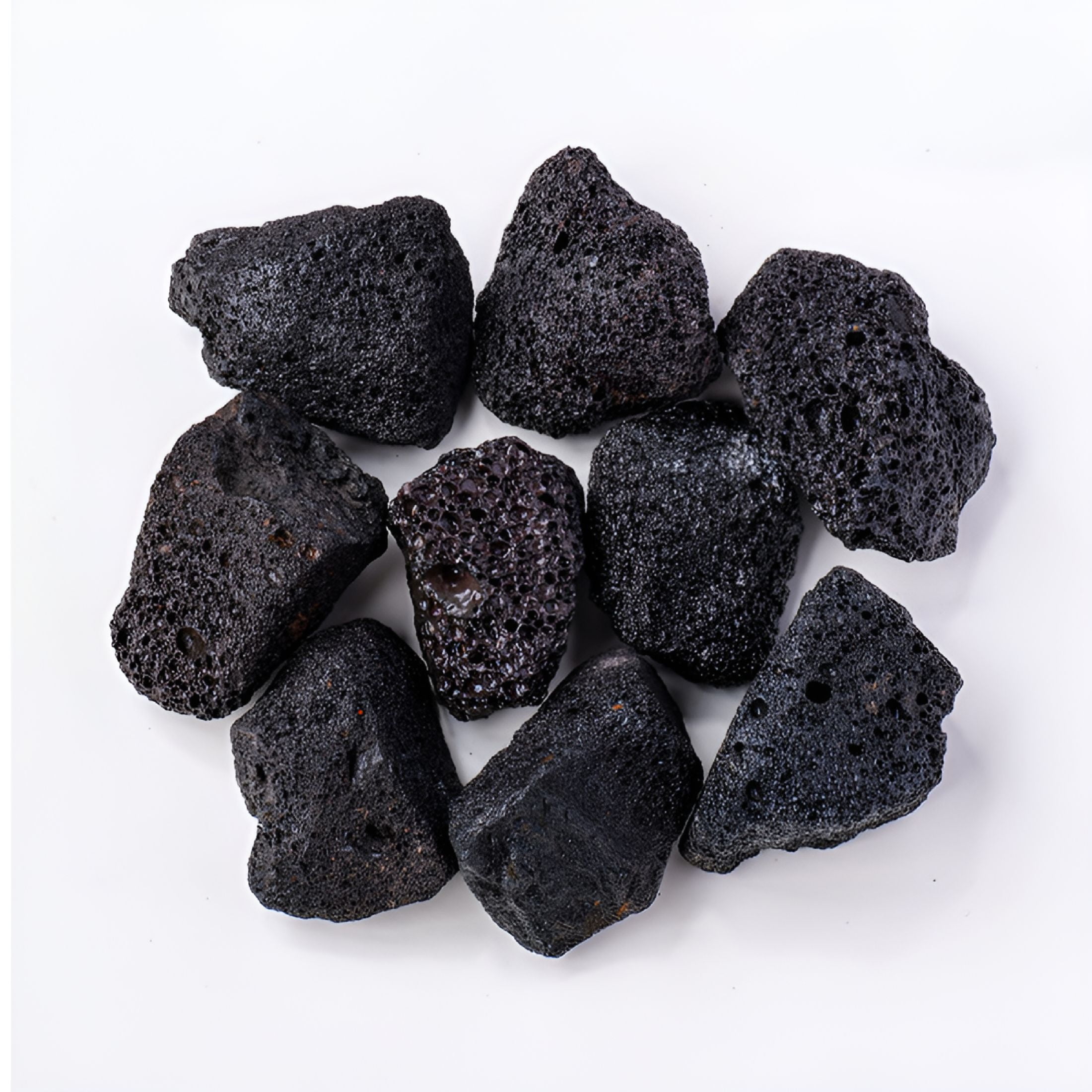 ACDANC Natural Black Lava Rocks for Aquarium,Fish Tank Landscaping,Garden  Plants,Bonsai,Fire Pits - Volcanic Decorative Stones (0.33lb/Bag) -  Walmart.com, image size:2200x2200