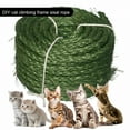 thumbnail image 1 of ACDANC Natural Sisal Rope - Heavy Duty Cat Scratcher Replacement Twine for Scratching Posts,DIY Crafts,Gardening, 1 of 6