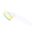 thumbnail image 1 of ACDANC Non-Scratch Soap Control Dishwand Kit,Includes 1 Wand & 5 Refill Pads,Dish Brush with Soap Dispenser,Keep Your Hands Out Of Dirty Water,Reusable Sponges Kitchen Dish Scrubber, 1 of 7