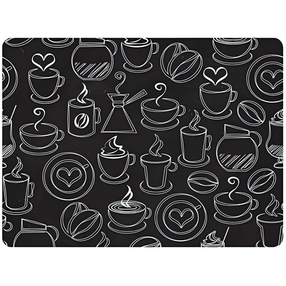 ACDANC Nonslip Absorbent Drying Mat Coffee Bar Mat Dish Mat Countertop Mat