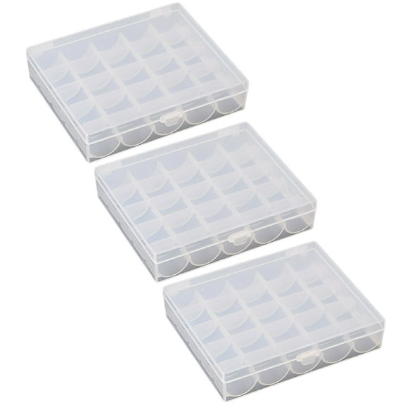 ACDANC Organizer Box Bobbins Floss Storage Jewelry Embroidery Thread Crafts Container Fishing Tackles Plastic