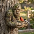 thumbnail image 1 of ACDANC Outdoor Garden Statue Bird Feeder, Mystical Nature Art Hanging & Tabletop Ornament with Textured Natural Surface And Mossy Accents, For Yard Patio Garden Bird, 1 of 7
