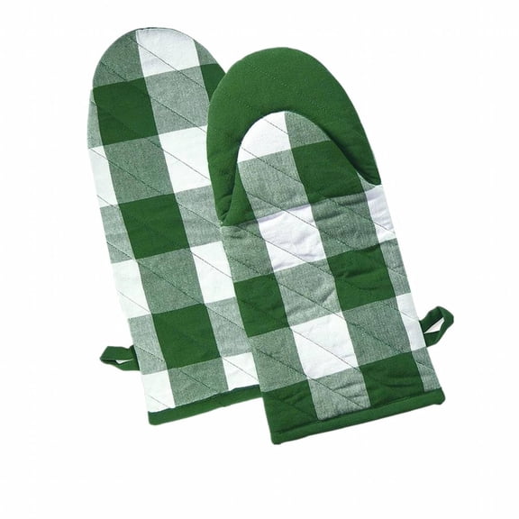 ACDANC Oven Gloves,Versatile Use Kitchen Gloves for Cooking,Non-Slip Design Oven Mitts,Green,Gloves