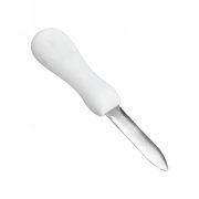 ACDANC Oyster Shucking Knife,New Haven Style Oyster Shucker Clam Knife with Non-Slip Poly Handle,Seafood Opener Seafood Tools