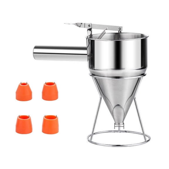 ACDANC Pancake Batter Dispenser,Quick Action Response Cupcake Maker Machine,Instant Start Time Griddle Breakfast Kit,Swift Function Response Baking Kitchen Accessories ,19Mm Hole