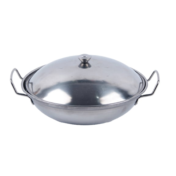 ACDANC Pancake Pan Premium Stainless Steel Hexclad Wok Spill-Resistant Design Bar Essentials Omelette Pan,Style1