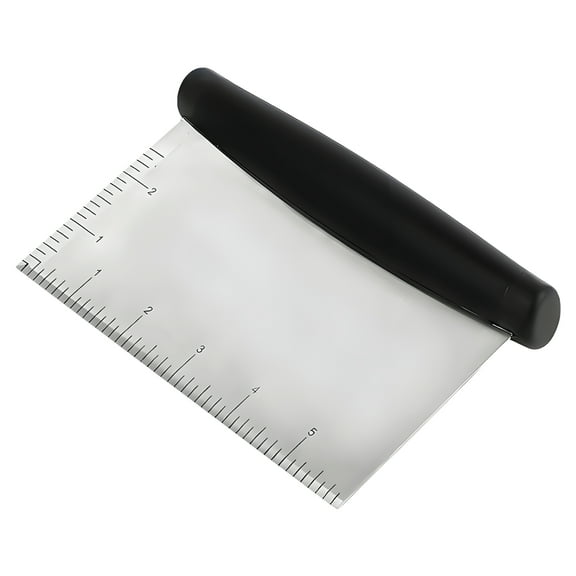 ACDANC Pastry Cutter 430 Stainless Steel Dough Scraper Clear Scale Baking Tool Dough Cutter