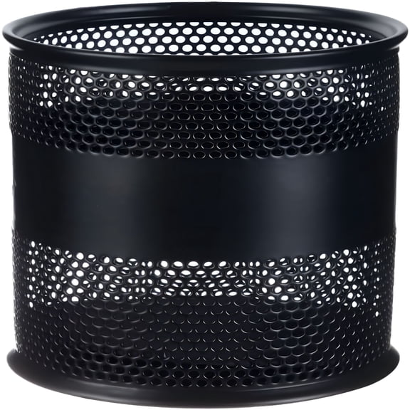 ACDANC Pencil Cup Holder Pen Holder for Desk,Mesh Pen Organizer Office Pen Holder 1 Pack (Black)