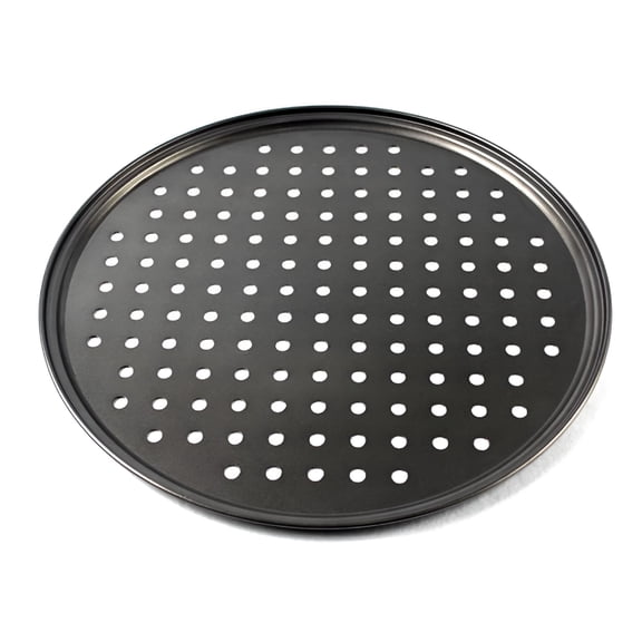 ACDANC Perforated Pizza Crisper,10" Pizza Plate for Oven,Thickened Steel Round Pizza Pan with Holes,Professional Pizza Sheet Baking Tray Bakeware for Home Restaurant Kitchen