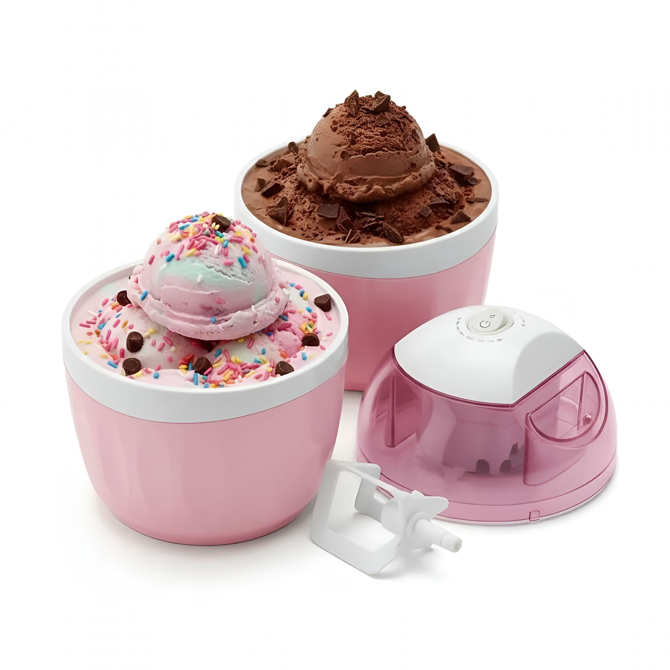 ACDANC Personal Ice Cream Maker Small Home Mini Ice Cream Maker for Individual Servings,Gelato,Frozen Yogurt and Sorbet,Compact Countertop Appliance for Homemade Frozen Treats and Everyday Kitchen