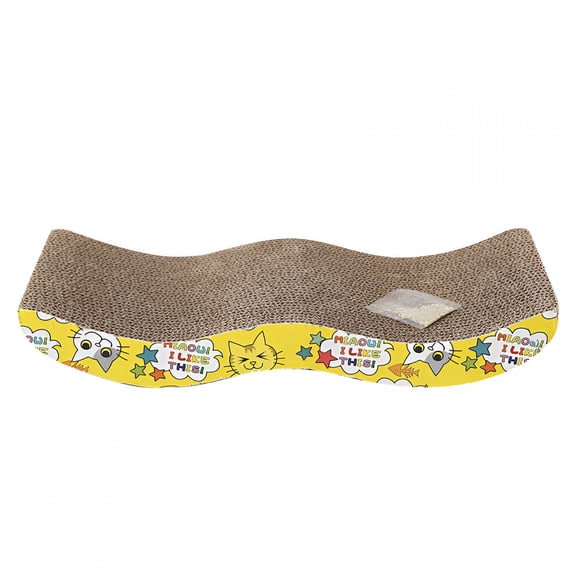 ACDANC Pet Cat Scratching Corrugated Board, Wavy Grinding Claw Plate, Durable Small Cat'S Catnip Board Cat Scratching Board