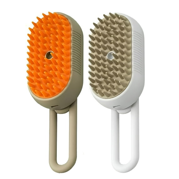 ACDANC Cat Steam Brush for Shedding Rechargeable 3-In-1 Steamy Pet Brush Self Cleaning Massage Comb Loose Hair Removal for Long/Short Hair Cats Dogs